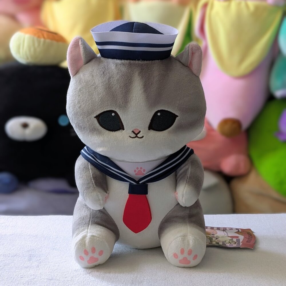Round 1 Mofusand 11" Sailor Meow Cat Plush